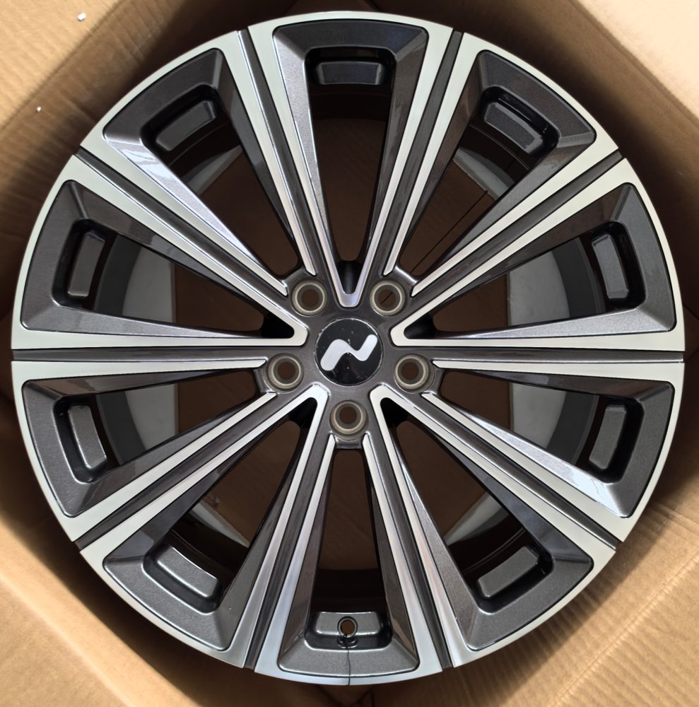 Кованые диски Ju-Tuning RGWC1514 графит gunmetal R19 5x115 на Tesla, Zeekr, BYD