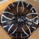 Кованые диски Ju-Tuning RGWC9188 чёрный глянец R21–R22 5x108 на Tesla, Zeekr, BYD