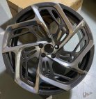 Кованые диски Ju-Tuning RGWC9187L серый полированная лицевая часть R21 5x108 на Tesla, Zeekr, BYD