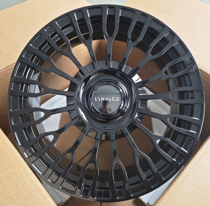 Кованые диски Ju-Tuning RGWC900 чёрный глянец R21 5x108 на Tesla, Zeekr, BYD