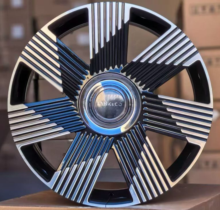 Кованые диски Ju-Tuning RGWA2023L чёрный глянец R21 5x120 / 5x108 на AITO, Li Auto, Xiaomi, Zeekr — фото 2