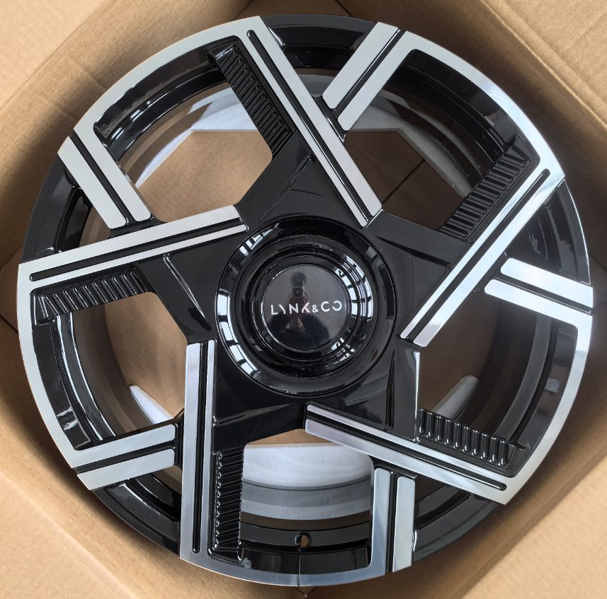 Кованые диски Ju-Tuning RGW1748L чёрный R21–R22 5x108 на Tesla, Zeekr, BYD