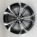 Кованые диски Ju-Tuning RGWL1851 чёрный глянец R18 5x114.3 на Camry, RAV4, Lexus