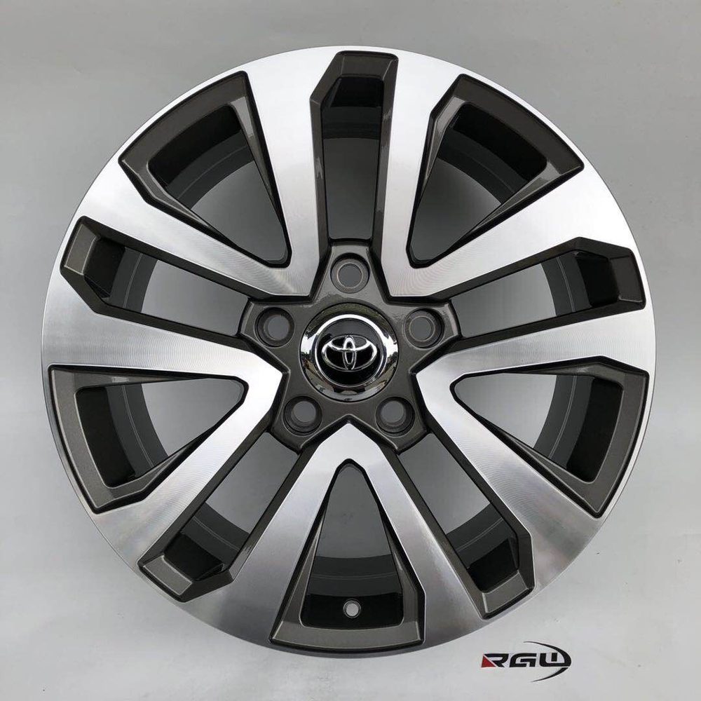 Кованые диски Ju-Tuning RGWX0177 графит gunmetal R18 5x150 на Land Cruiser 200/105