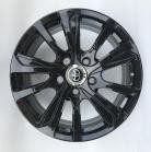Кованые диски Ju-Tuning RGWM1883 чёрный глянец R20 5x150 на Land Cruiser 200/105