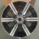 Кованые диски Ju-Tuning RGWX987 чёрный R22 6x139.7 на Prado, Hilux, Tank 300