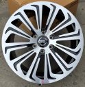 Кованые диски Ju-Tuning RGWX723 чёрный глянец R22 6x139.7 на Prado, Hilux, Tank 300