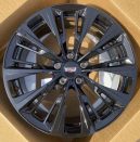 Кованые диски Ju-Tuning RGW5628 чёрный глянец R18 5x120 на Cadillac Escalade, Lincoln