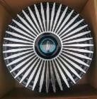 Кованые диски Ju-Tuning RGW4001 чёрный глянец R22 6x135 на Cadillac Escalade, Lincoln
