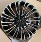 Кованые диски Ju-Tuning RGWC777 чёрный глянец R22 5x114.3 на Cadillac Escalade, Lincoln