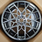 Кованые диски Ju-Tuning RGWA0230 чёрный глянец повышенного блеска R19 5x120