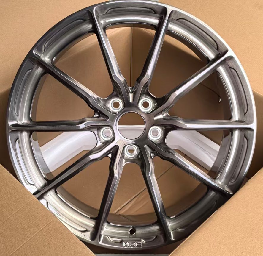Кованые диски Ju-Tuning RGW254173 браширование серый R19 5x112
