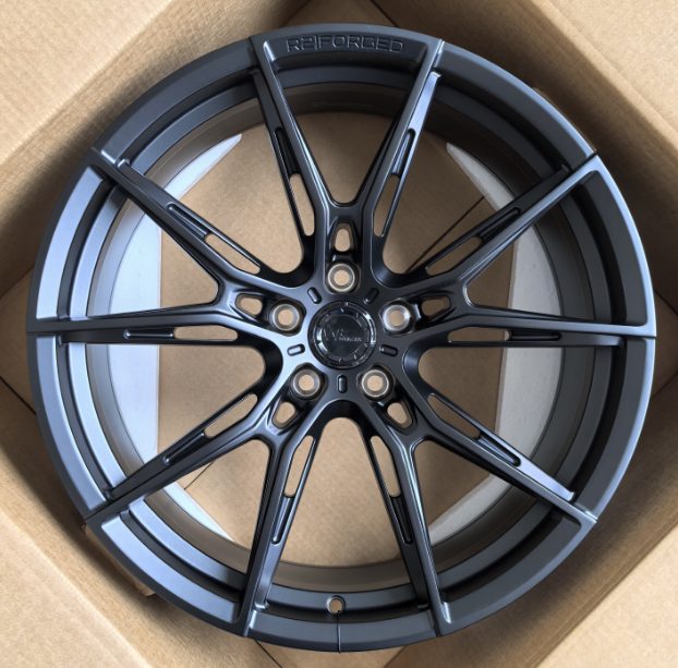 Кованые диски Ju-Tuning RGW332 полуматовый чёрный R20 5x112