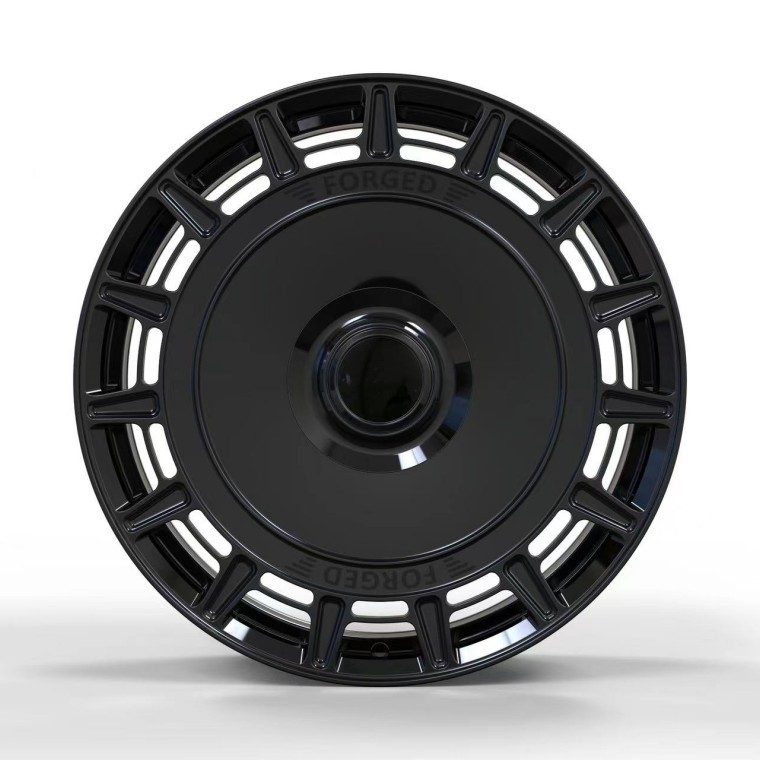 Кованые диски Ju-Tuning BRL6417 чёрный глянец R21 5x120 на AITO, Li Auto, Xiaomi, Zeekr
