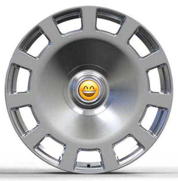 Кованые диски Ju-Tuning RL6011 полировка R21 5x120 на AITO, Li Auto, Xiaomi, Zeekr