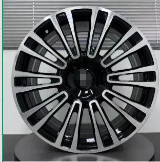 Кованые диски Ju-Tuning BRL6327 чёрный глянец R20 5x120 на AITO, Li Auto, Xiaomi, Zeekr