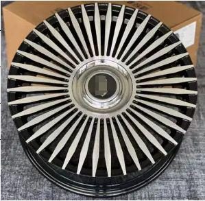 Кованые диски Ju-Tuning BRL6324 чёрный глянец R21 5x120 на AITO, Li Auto, Xiaomi, Zeekr