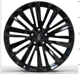 Кованые диски Ju-Tuning BRL6333 чёрный глянец R21 5x120 на AITO, Li Auto, Xiaomi, Zeekr