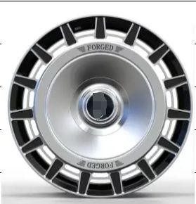 Кованые диски Ju-Tuning BRL6318 чёрный глянец R21 5x120 на AITO, Li Auto, Xiaomi, Zeekr