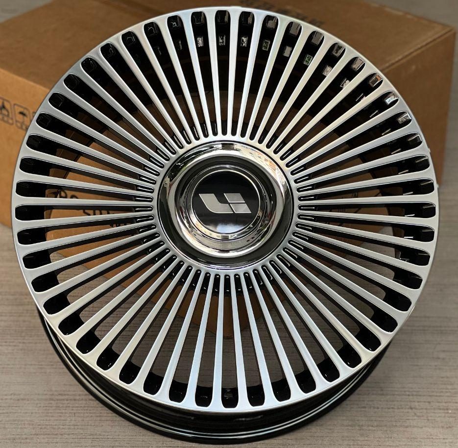 Кованые диски Ju-Tuning NFRL1603 полировка R22 5x120 на AITO, Li Auto, Xiaomi, Zeekr