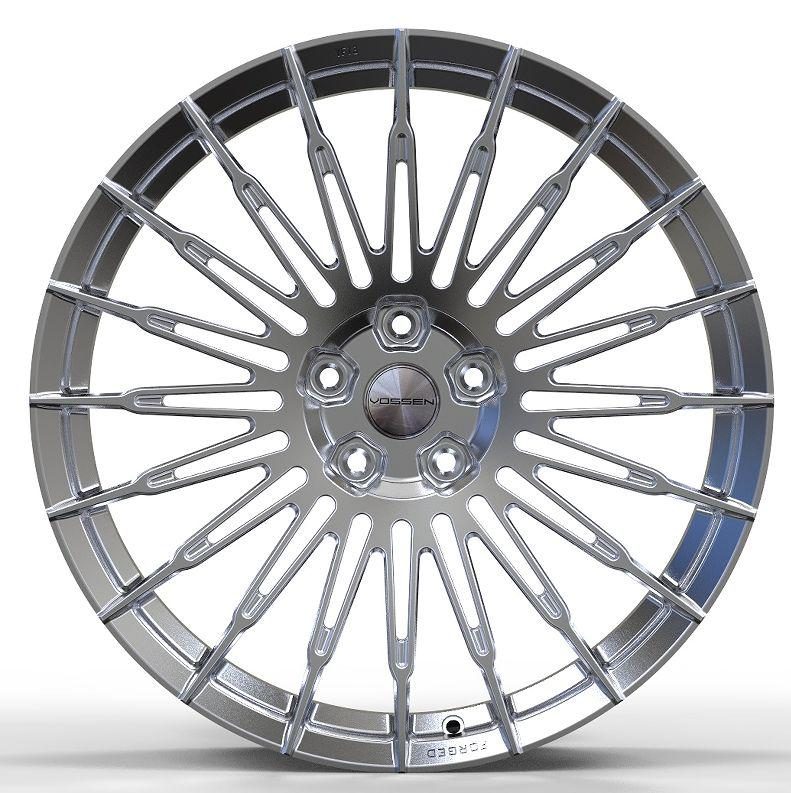 Кованые диски Ju-Tuning FD046 хромированное серебро R21 5x120 на AITO, Li Auto, Xiaomi, Zeekr