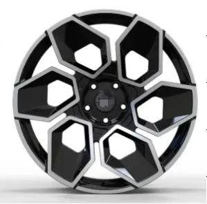 Кованые диски Ju-Tuning BRL6027 чёрный глянец R21 5x120 на AITO, Li Auto, Xiaomi, Zeekr