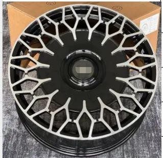 Кованые диски Ju-Tuning BRL6040 чёрный глянец R20 5x120 на AITO, Li Auto, Xiaomi, Zeekr