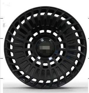Кованые диски Ju-Tuning BRL6034 чёрный глянец R21 5x120 на AITO, Li Auto, Xiaomi, Zeekr