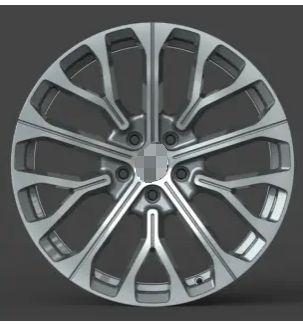 Кованые диски Ju-Tuning BRL6110 чёрный глянец R19 5x120 на AITO, Li Auto, Xiaomi, Zeekr