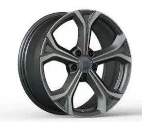Кованые диски Ju-Tuning BRL6117 чёрный глянец R19 5x115 на AITO, Li Auto, Xiaomi, Zeekr