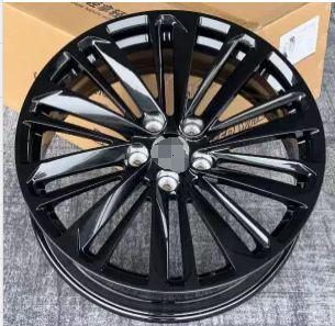 Кованые диски Ju-Tuning BRL6703 чёрный глянец R20 5x120 на AITO, Li Auto, Xiaomi, Zeekr