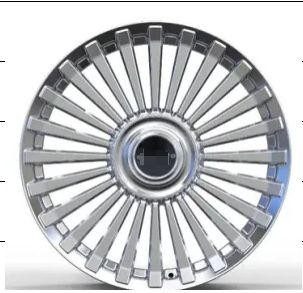 Кованые диски Ju-Tuning NFRL3405 полировка R20 5x114.3 на AITO, Li Auto, Xiaomi, Zeekr