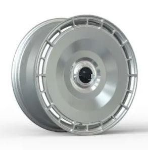 Кованые диски Ju-Tuning RL6603 серебристый R20 5x114.3 на AITO, Li Auto, Xiaomi, Zeekr