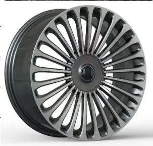 Кованые диски Ju-Tuning BRL6606 тёмный графит R20 5x114.3 на AITO, Li Auto, Xiaomi, Zeekr