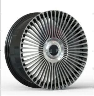 Кованые диски Ju-Tuning RL6601 чёрный глянец R20 5x114.3 на AITO, Li Auto, Xiaomi, Zeekr