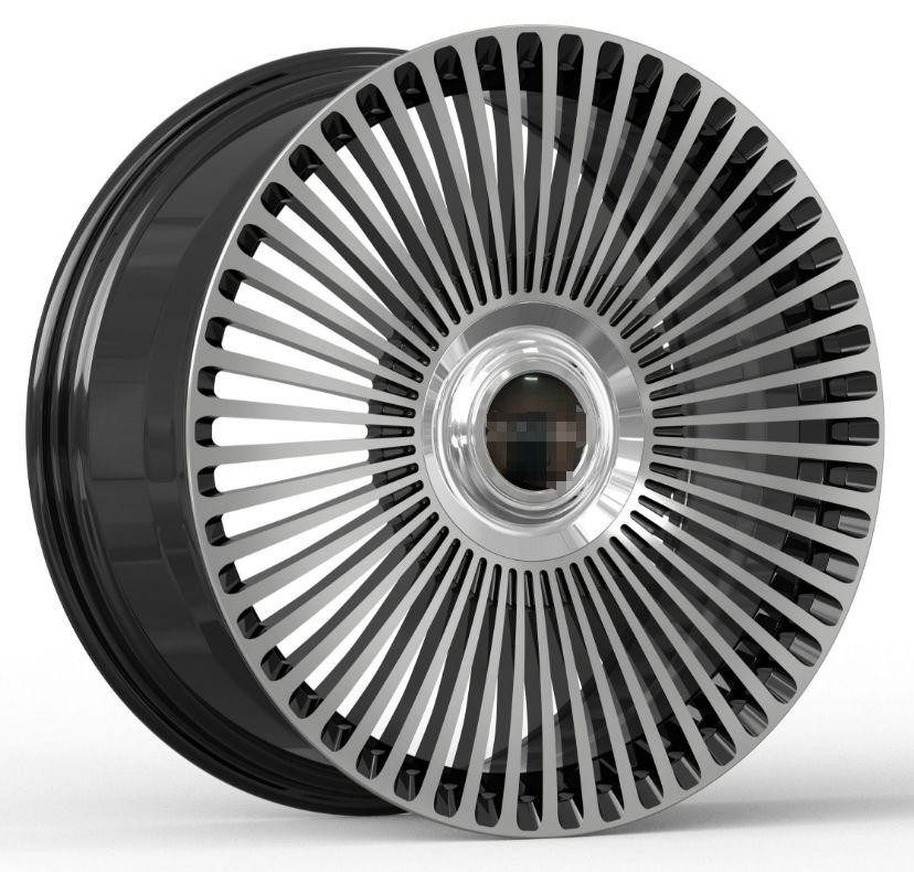 Кованые диски Ju-Tuning RL6307 чёрный глянец R20 5x108 на AITO, Li Auto, Xiaomi, Zeekr
