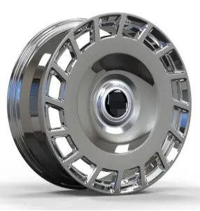 Кованые диски Ju-Tuning BRL6204 полировка R19 5x108 на AITO, Li Auto, Xiaomi, Zeekr