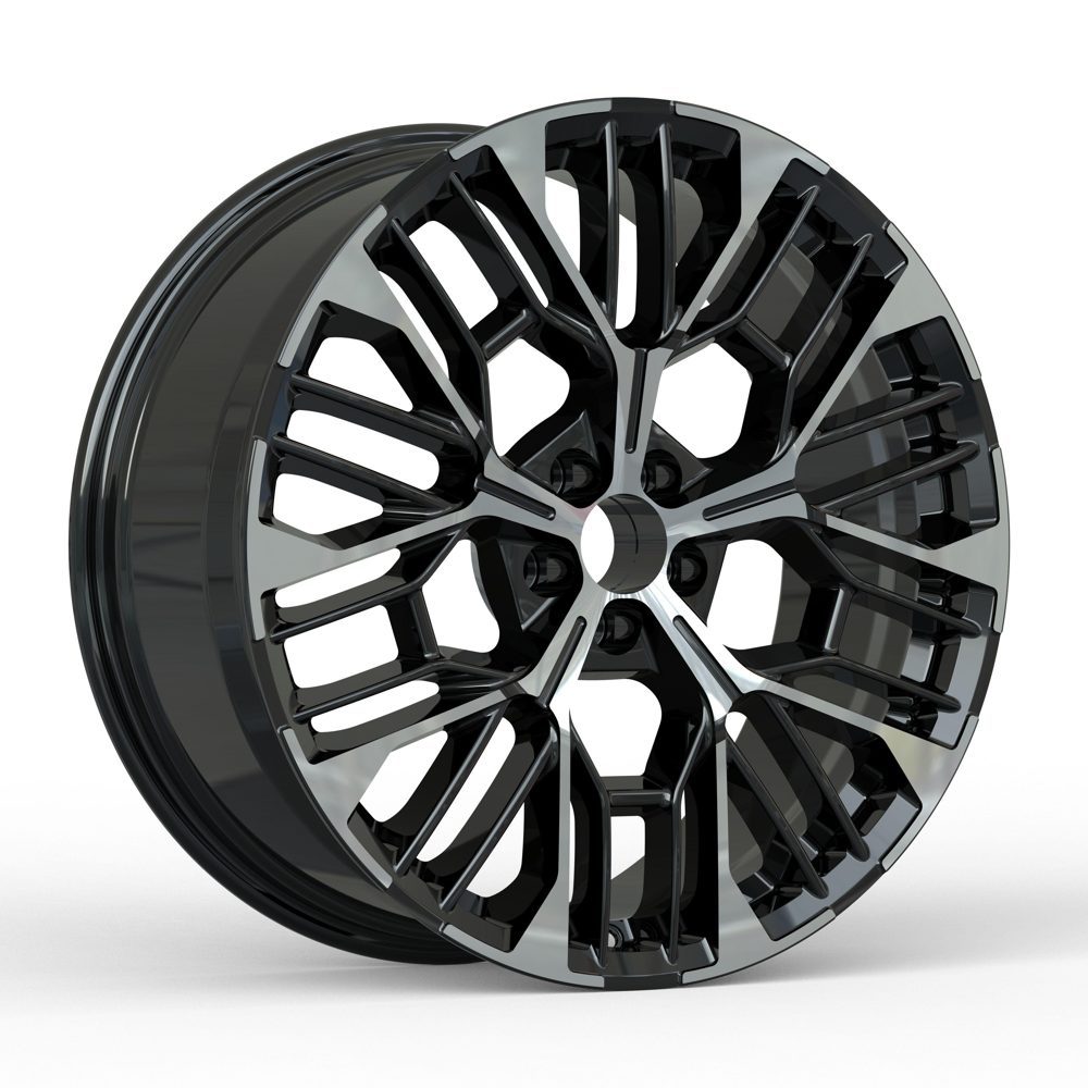 Кованые диски Ju-Tuning NF6318 чёрный глянец R19 5x108 на AITO, Li Auto, Xiaomi, Zeekr