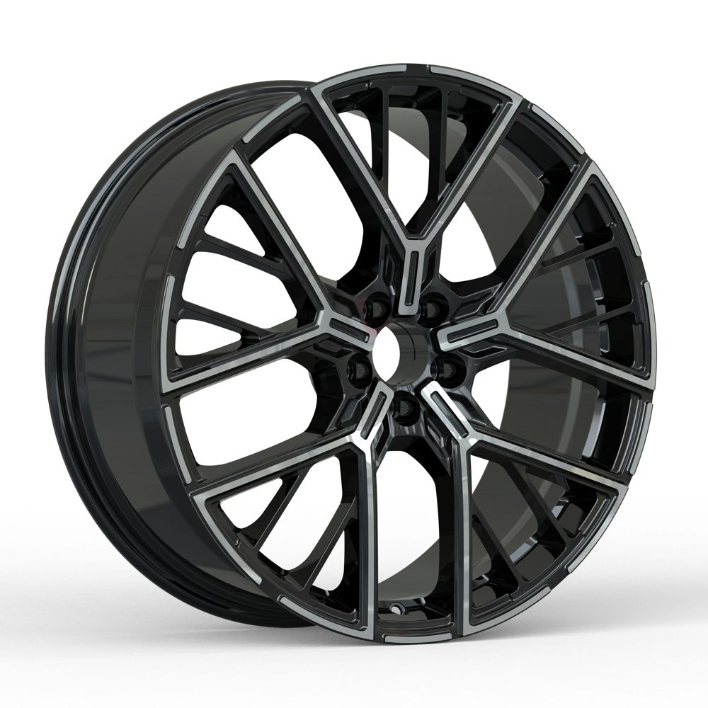 Кованые диски Ju-Tuning NF6317 чёрный глянец R21 5x108 на AITO, Li Auto, Xiaomi, Zeekr