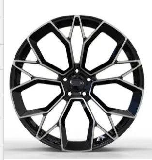 Кованые диски Ju-Tuning NFRL1703 чёрный глянец R19 5x108 на AITO, Li Auto, Xiaomi, Zeekr