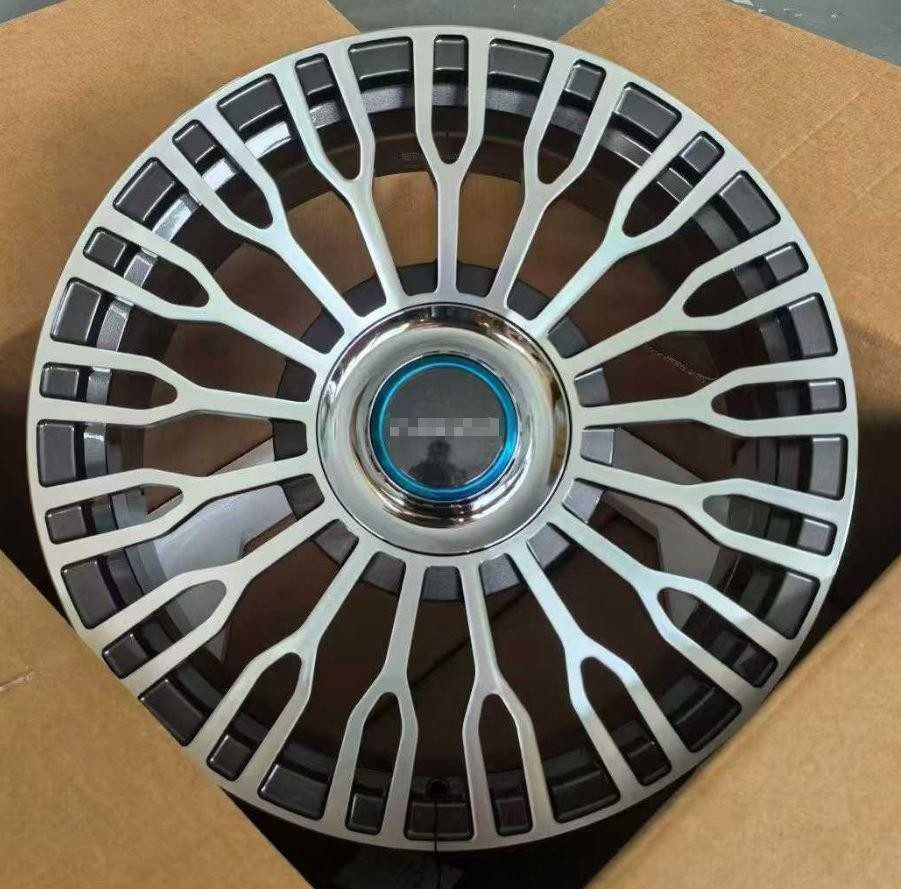 Кованые диски Ju-Tuning RL6321 тёмный графит R21 5x108 на AITO, Li Auto, Xiaomi, Zeekr