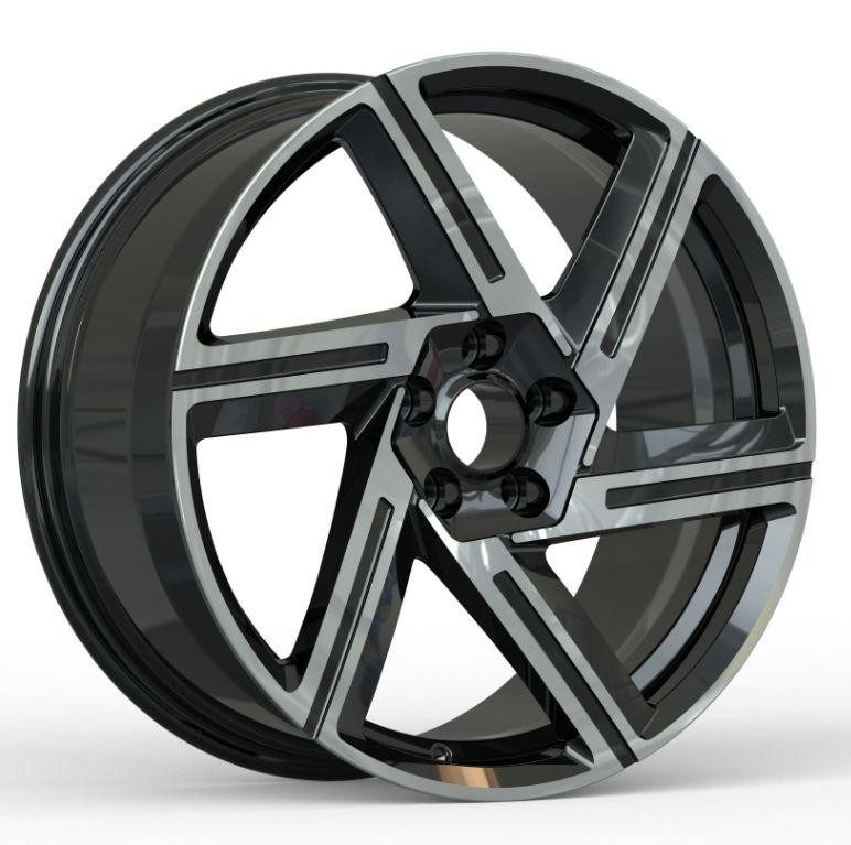 Кованые диски Ju-Tuning RL6537 чёрный глянец R19 5x114.3 на AITO, Li Auto, Xiaomi, Zeekr