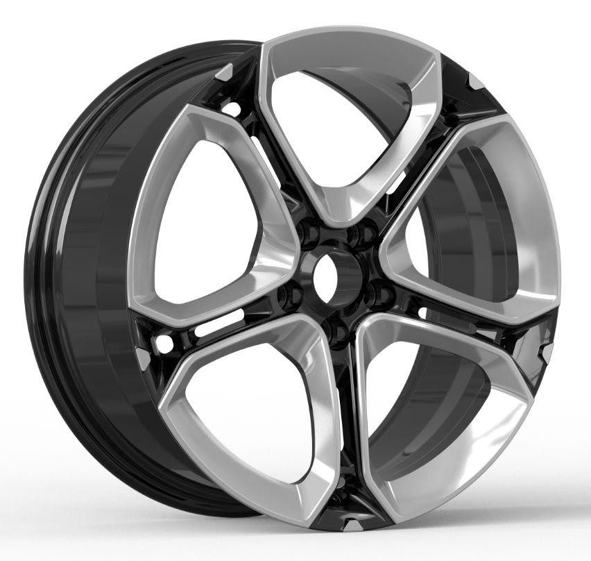 Кованые диски Ju-Tuning RL6550 чёрный мат R21 5x114.3 на AITO, Li Auto, Xiaomi, Zeekr