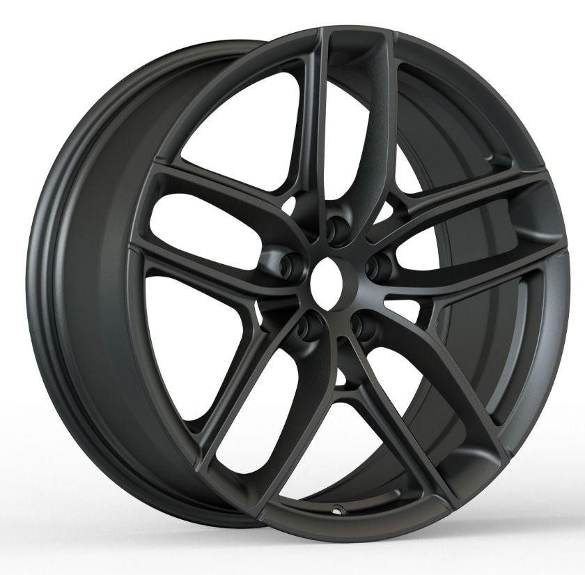 Кованые диски Ju-Tuning RL6527 матовый тёмный графит R19 5x114.3 на AITO, Li Auto, Xiaomi, Zeekr
