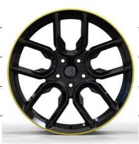 Кованые диски Ju-Tuning BRL6518 чёрный глянец R19 5x114.3 на AITO, Li Auto, Xiaomi, Zeekr