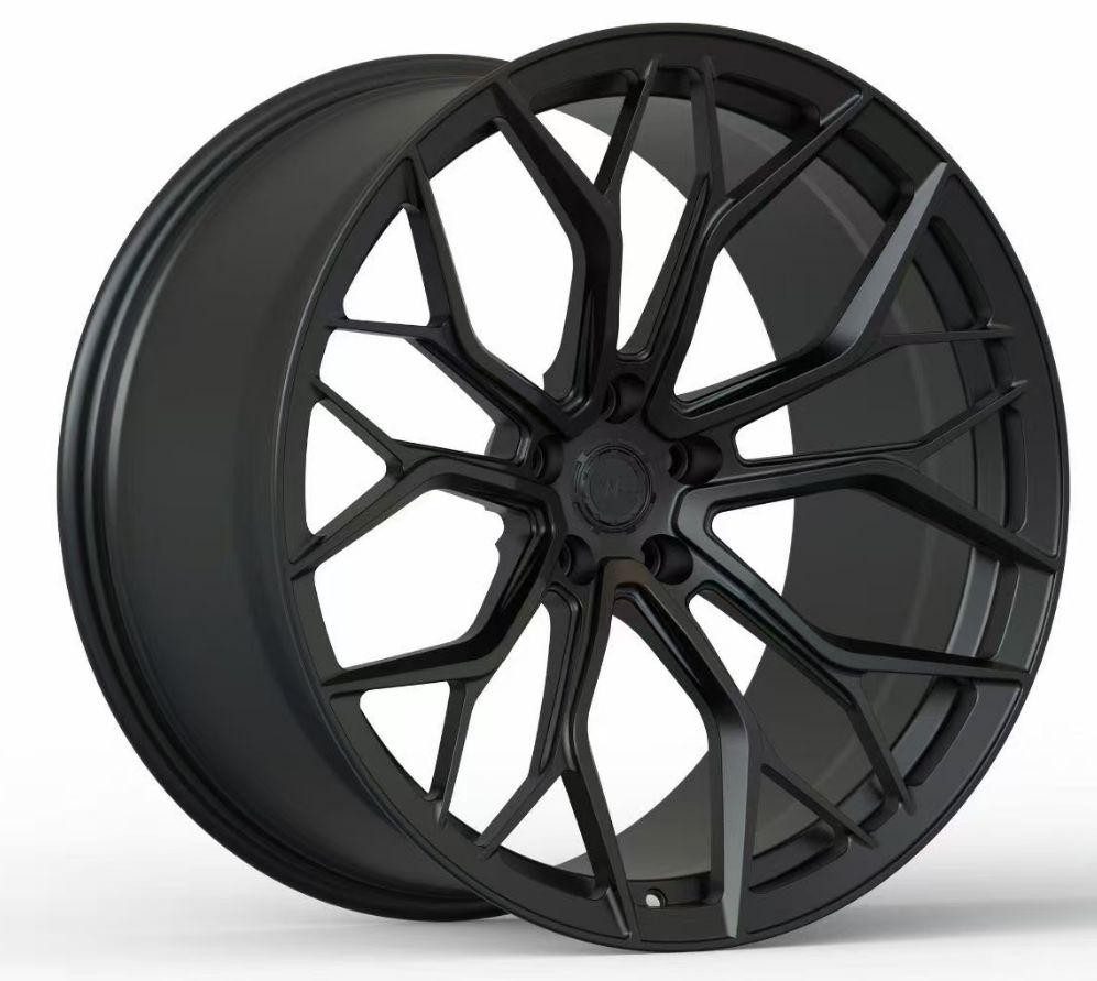 Кованые диски Ju-Tuning RL9309 чёрный мат R19 5x112