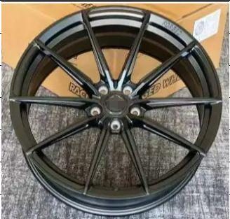 Кованые диски Ju-Tuning RL2893 брашированное серебро R18 5x112