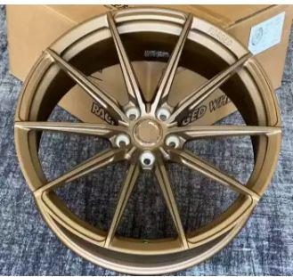 Кованые диски Ju-Tuning BRL2805 брашированное серебро R20 5x112
