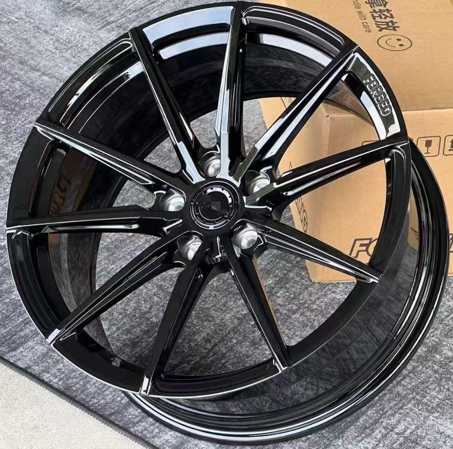 Кованые диски Ju-Tuning RL2856 хромированное серебро R21 5x112