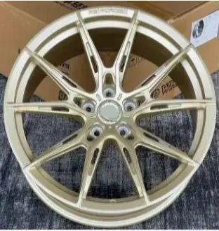 Кованые диски Ju-Tuning RL9158 брашированное серебро R18 5x112